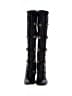 Charles David 100% Leather Black Boots Size 7 - photo 2