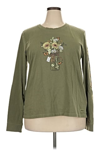 Life Is Good Long Sleeve T-Shirt (view 1)