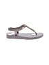 Cali Gray Flip Flops Size 6 - photo 1