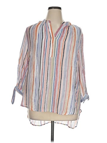 Robert Louis 3/4 Sleeve Blouse (view 1)