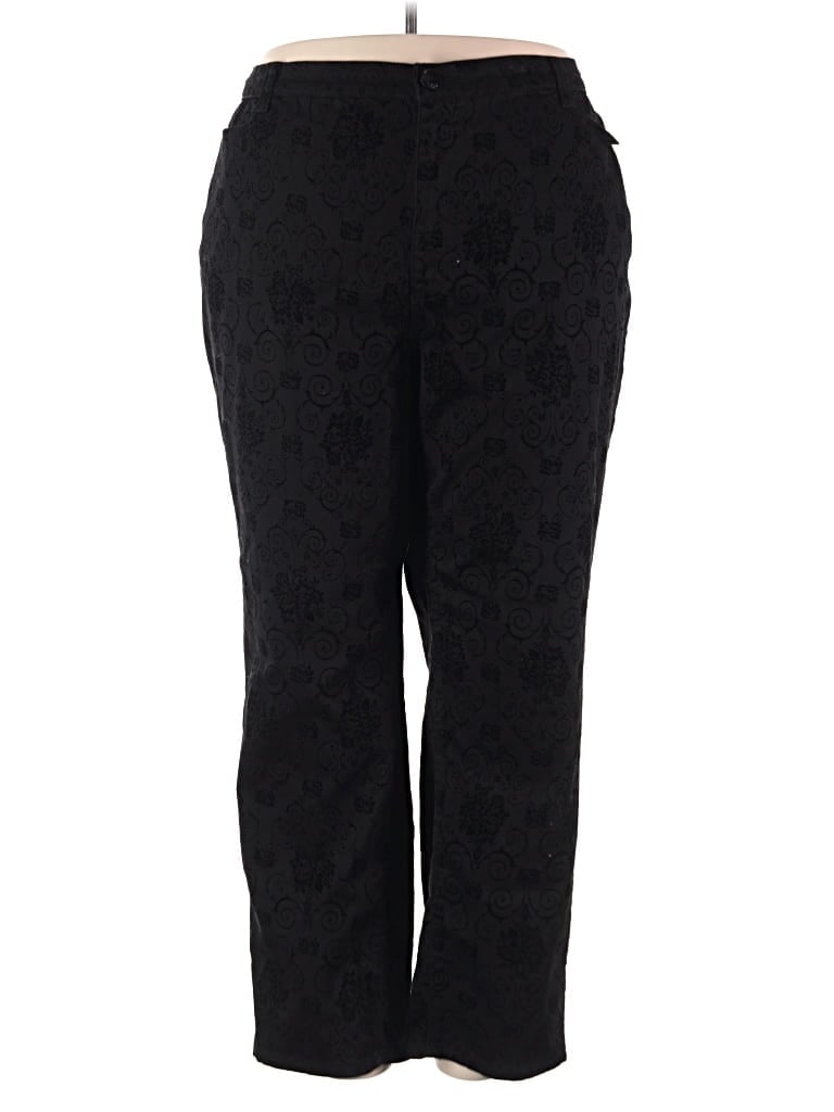 Pre-owned Catherines Casual Pants In Black
