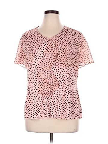 Simonton Says Short Sleeve Blouse (view 1)