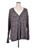 Simply Vera Vera Wang Gray Cardigan Size XL - photo 1