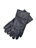 Unbranded 100% Leather Black Gloves Size 8 1/2 - photo 1