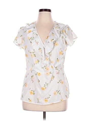 Mileage Short Sleeve Blouse (view 2)