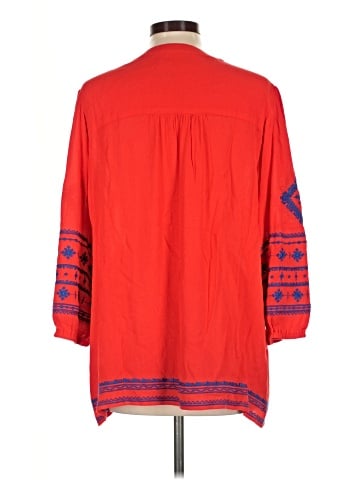 Calessa 3/4 Sleeve Blouse (view 2)