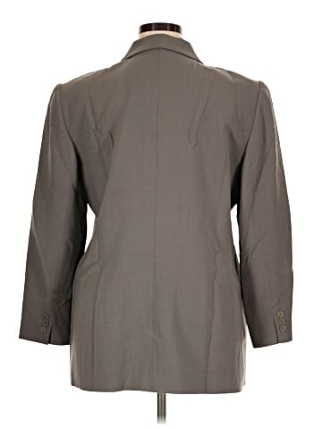 Linda Allard Ellen Tracy Wool Blazer (view 2)