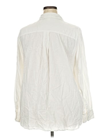 Caslon Long Sleeve Blouse (view 2)