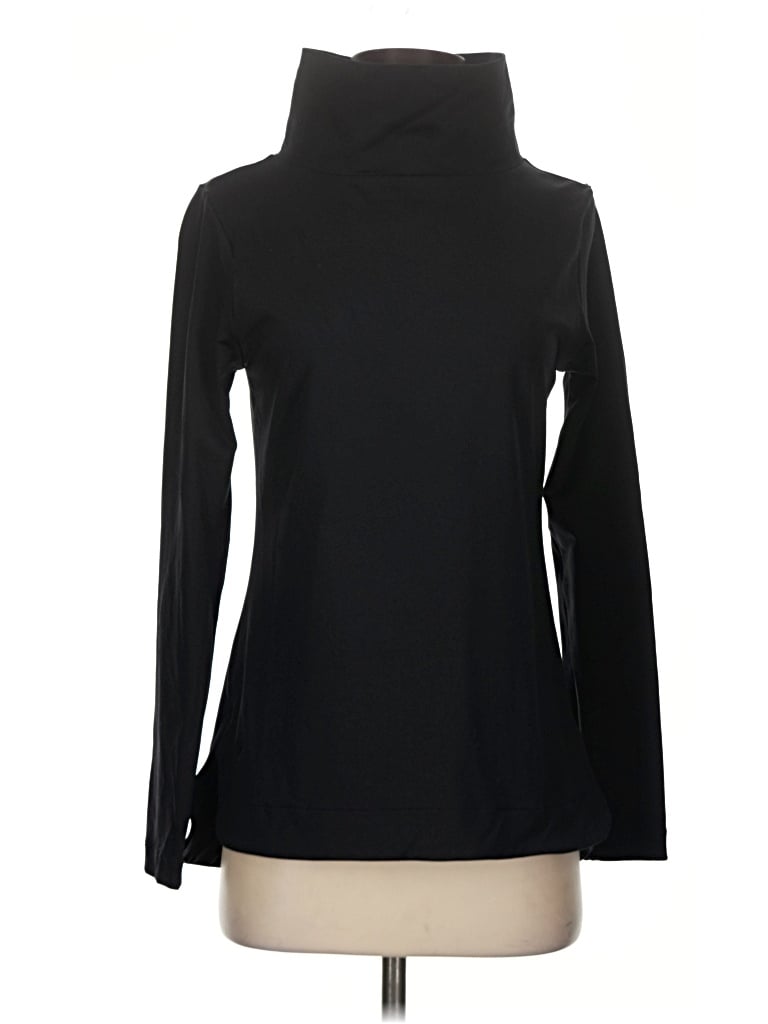 Pre-owned Dudley Stephens Long Sleeve Turtleneck In Black