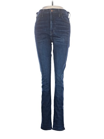 Madewell 10" High-Rise Skinny Jeans in Hayes Wash (view 1)