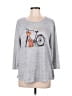 89th & Madison Gray Sweatshirt Size L - photo 1