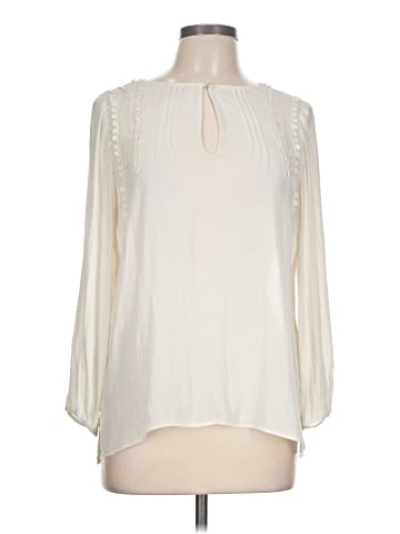 Zara Basic 3/4 Sleeve Blouse (view 1)