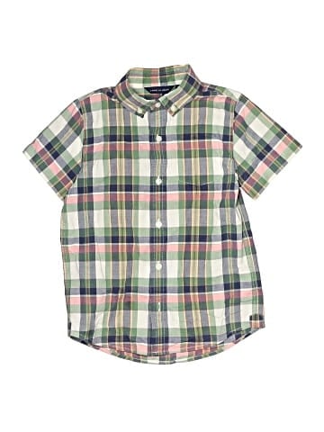 Janie and Jack Short Sleeve Button-Down Shirt (view 1)
