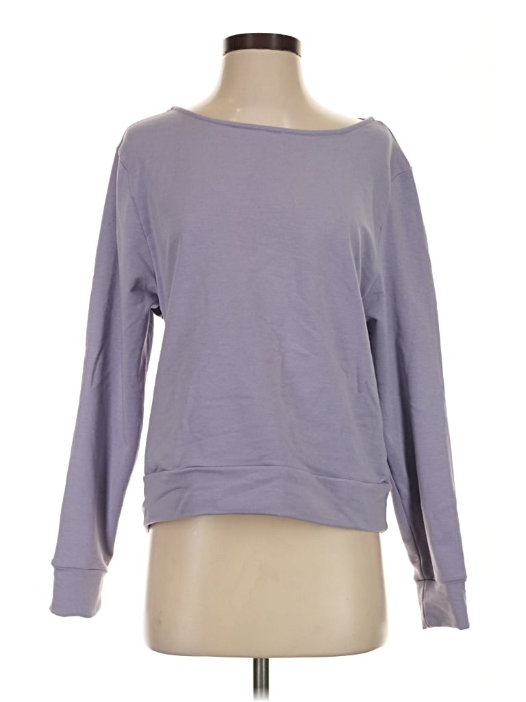 Pre-owned Carbon38 Sweatshirt In Purple