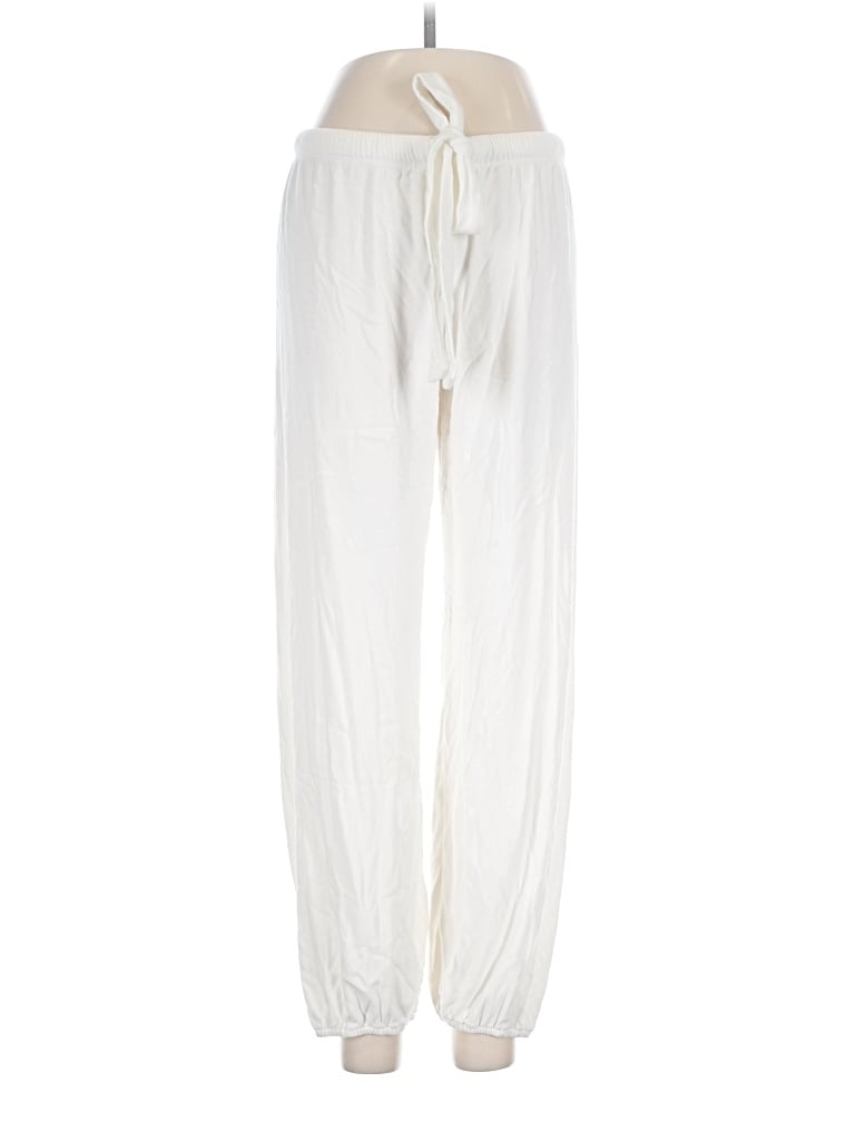 Pre-owned Eberjey Casual Pants In Ivory