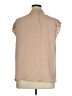 Olivia Grey 100% Polyester Tan Sleeveless Blouse Size XL - photo 2