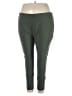 Terra & Sky Solid Green Active Pants Size 4X - photo 1