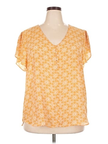 PREMISE Short Sleeve Blouse (view 1)