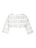 Pippa & Julie Graphic White Jacket Size 4 - photo 1