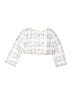 Pippa & Julie Graphic White Jacket Size 4 - photo 2
