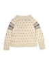 Crewcuts Hearts Ivory Tan Pullover Sweater Size 4 - 5 - photo 2