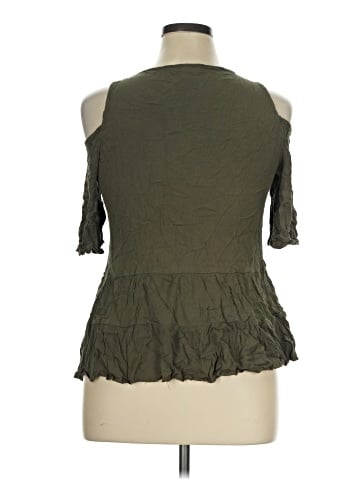 I.N. San Francisco 3/4 Sleeve Blouse (view 2)