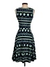 Lularoe Print Teal Casual Dress Size XXS - photo 2