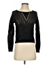 Pins and Needles Metallic Black Pullover Sweater Size XS - photo 1