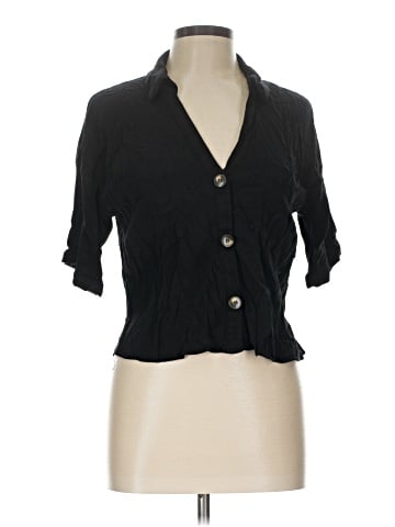 Moa Moa 3/4 Sleeve Button-Down Shirt (view 1)