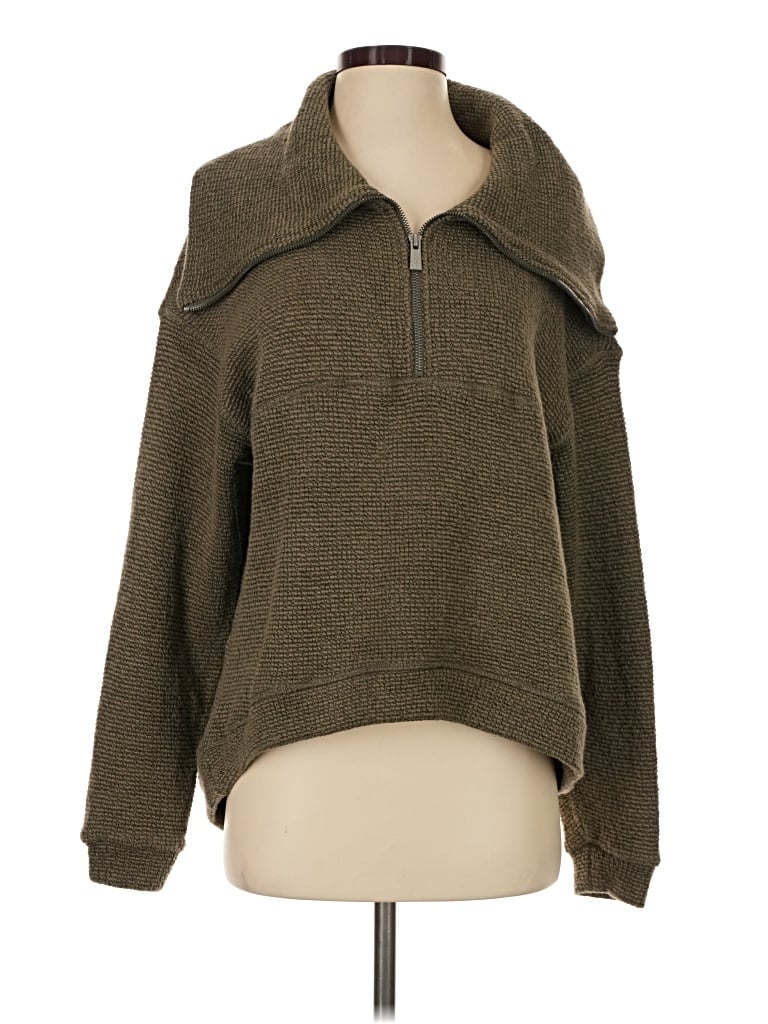 Pre-owned Sweaty Betty Pullover Sweater In Brown