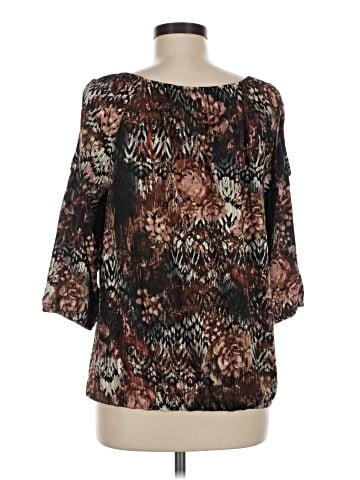 NY Collection 3/4 Sleeve Blouse (view 2)
