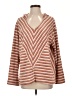 Saturday Sunday 100% Polyester Brown Pullover Sweater Size S - photo 1