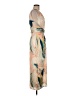 Lulus 100% Polyester Print Tan Cocktail Dress Size M - photo 4