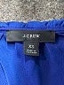 J.Crew 100% Polyester Blue Long Sleeve Blouse Size XS - photo 7