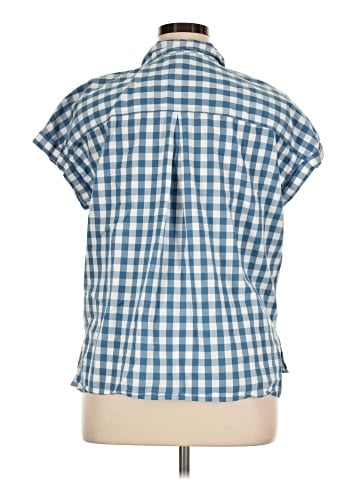 Style&Co Short Sleeve Button-Down Shirt (view 2)