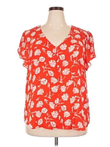 PREMISE Short Sleeve Blouse (view 1)