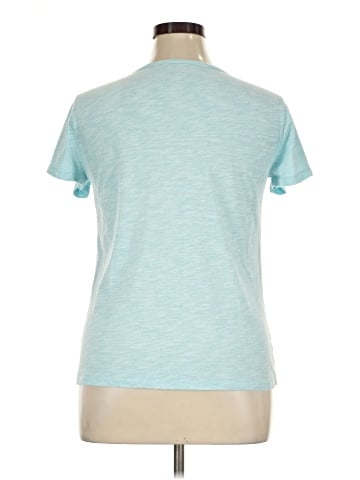 Faded Glory Short Sleeve Henley (view 2)