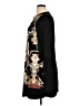 Zara Basic Paisley Black Casual Dress Size XL - photo 5