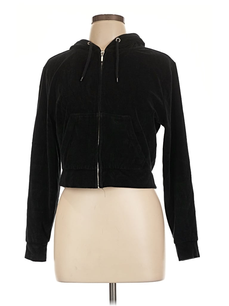 Pre-owned Vanilla Star Zip Up Hoodie In Black