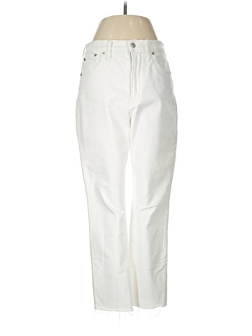 Madewell The Perfect Vintage Jean in Tile White (view 1)
