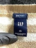 Gap Stripes Tan Pullover Sweater Size XS - photo 7