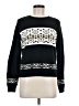 IZOD Graphic Black Pullover Sweater Size M - photo 1