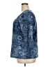 Susan Lawrence Blue 3/4 Sleeve Blouse Size 2X - photo 5