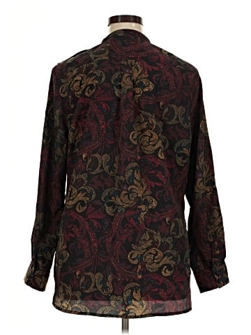 Larry Levine Long Sleeve Button-Down Shirt (view 2)