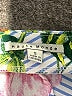 Haute Monde 100% Polyester Tropical Green Shorts Size S - photo 3
