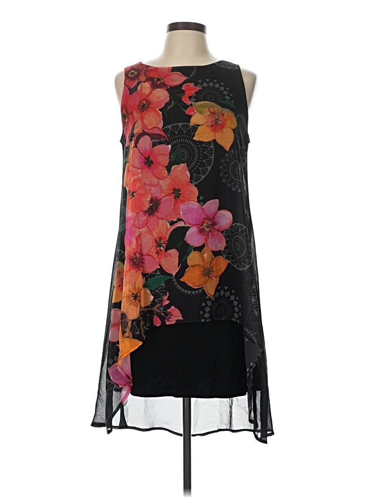 Pre-owned Desigual Cocktail Dress In Black