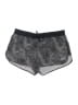 Nike 100% Polyester Chevron-herringbone Silver Athletic Shorts Size M - photo 1