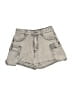 Romwe Gray Cargo Shorts Size S - photo 1