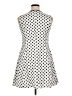 Shein 100% Polyester Polka Dots White Casual Dress Size XL - photo 2