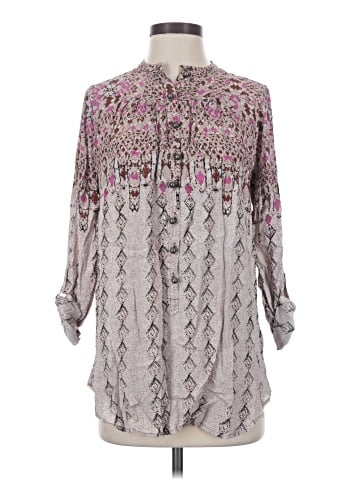 Plenty By Tracy Reese 3/4 Sleeve Blouse (view 1)